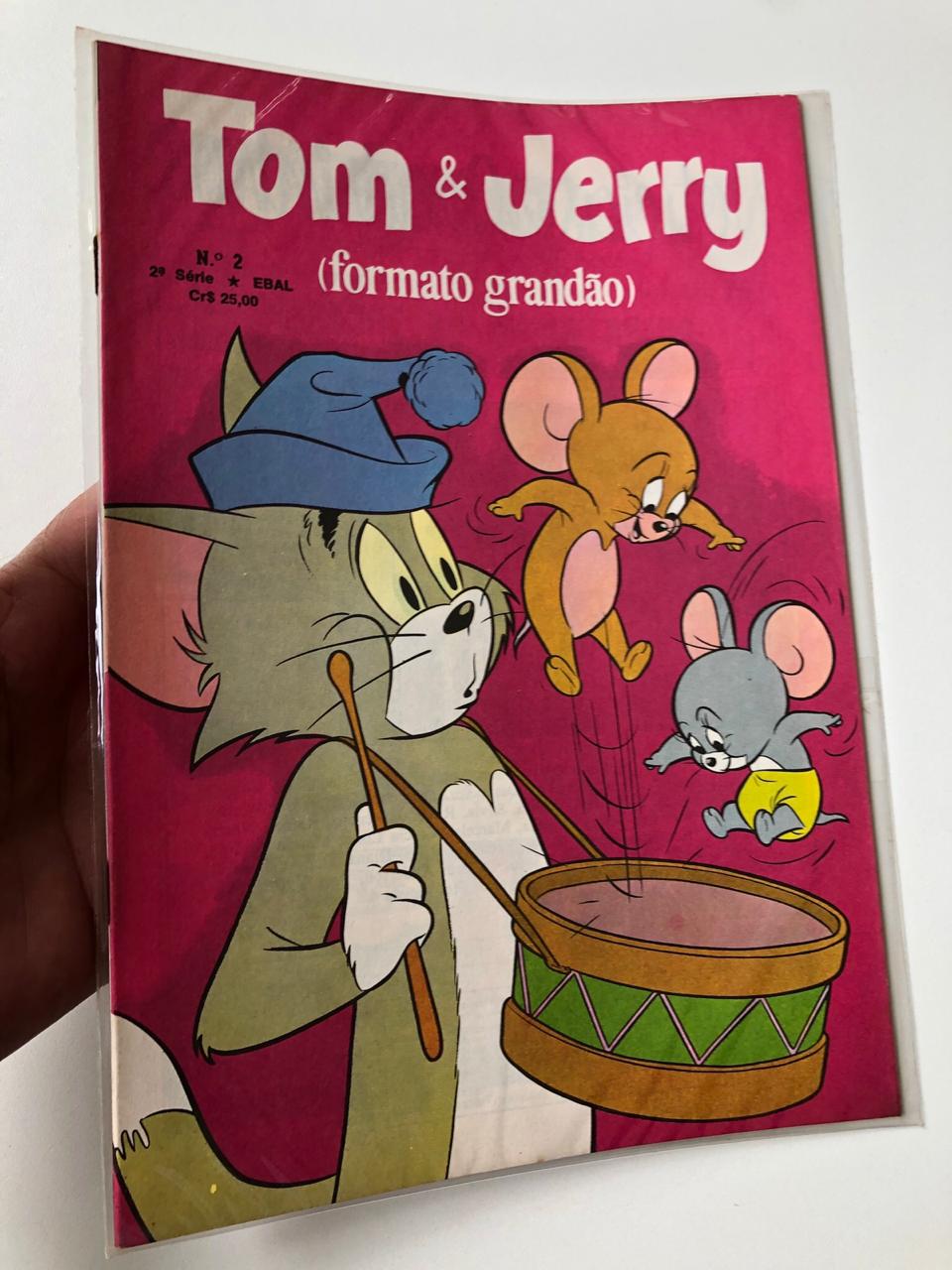 5° lote - Coleção Tom e Jerry – 2ª série (Ed. Ebal, formato americano)