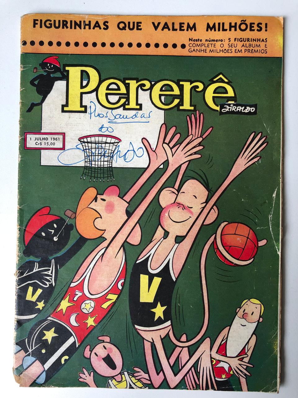 7° lote – Doze edições da revista Pererê (Ed. Cruzeiro, formato americamo)